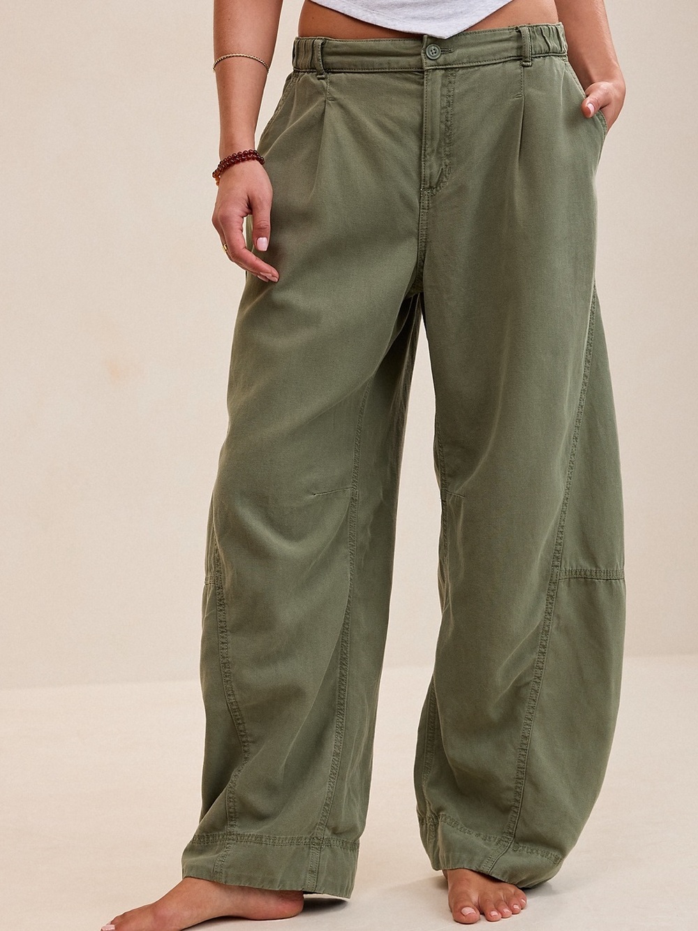 BARREL TROUSER PANTS